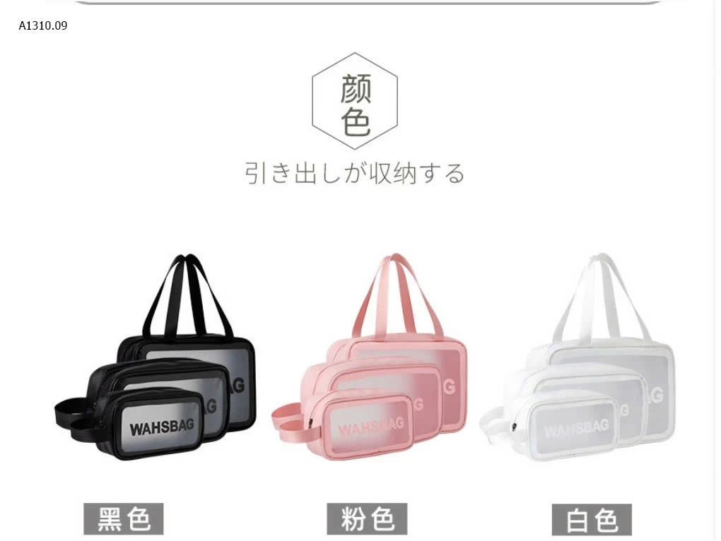 TÚI NHỰA ĐỰNG ĐỒ DU LỊCH CHỐNG NƯỚC- sỉ 73k