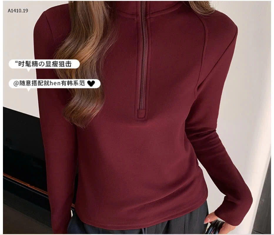 ÁO CỔ KHÓA CHO NỮ  - sỉ 146k