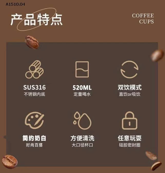 BÌNH GIỮ NHIỆT 500ML  - sỉ 82k