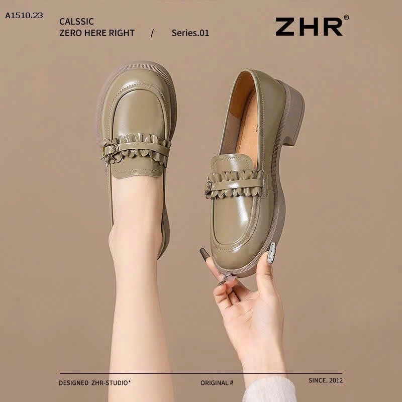 Giày ZHR mẫu mới cổ điển nữ tính mix đồ siêu xinh   - sỉ 275k