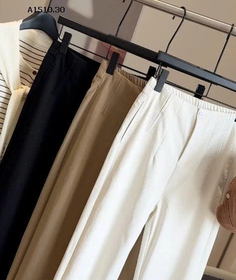 QUẦN ỐNG ĐỨNG CẠP CHUN SAU ANNA - sỉ 178k