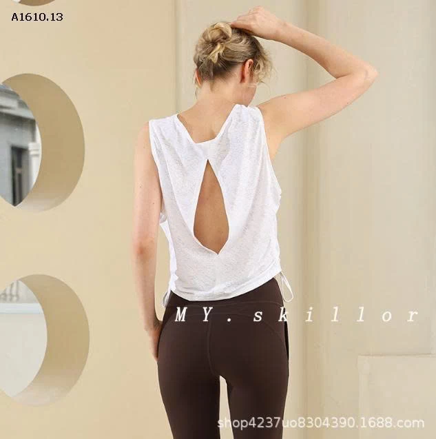 ÁO TẬP YOGA MÙA HÈ KHÔNG TAY CAO CẤP - sỉ 155k