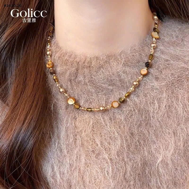 Vòng cổ đá mắt hổ Golicc - sỉ 125k