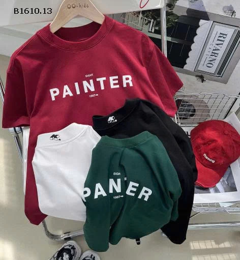 ÁO THUN CỔ TRÒN PAINTER-Giá sỉ 155k