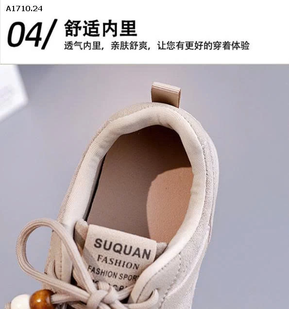 Giày Dexun đế bệt Forrest Gump kiểu dáng cổ điển - sỉ 145k 