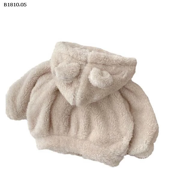 ÁO KHOÁC LÔNG CỪU CÓ MŨ CHO BÉ-Giá sỉ 149k