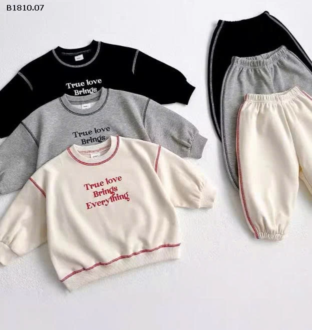 SET NỈ CHO BÉ TRAI-Giá sỉ 189k