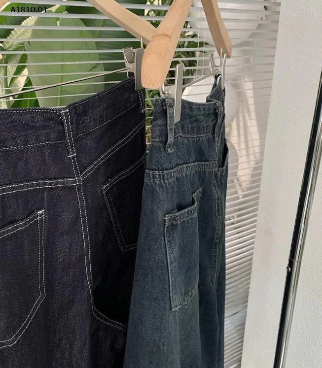 QUẦN JEAN ỐNG RỘNG CÁ TÍNH CHO NỮ -Giá sỉ 274k