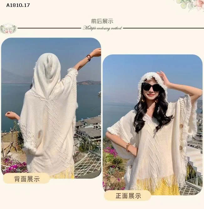 Áo Khoác Dệt Kim có mũ , Cho Nàng Tự Tin Khoe Cá Tính . -Giá sỉ 115k