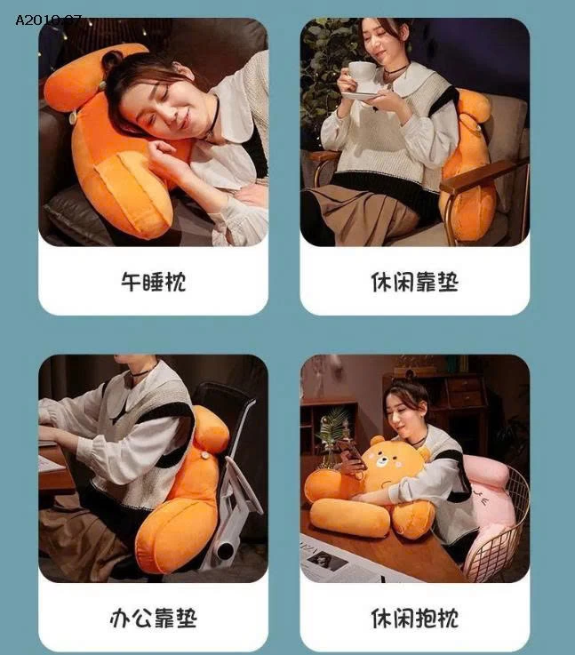 Gối đầu giường tựa lưng ghế sofa tatami -Giá sỉ 120k