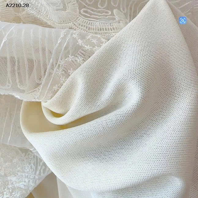 VÁY REN THÊU KIỂU HÀN ANNA  - sỉ 200k