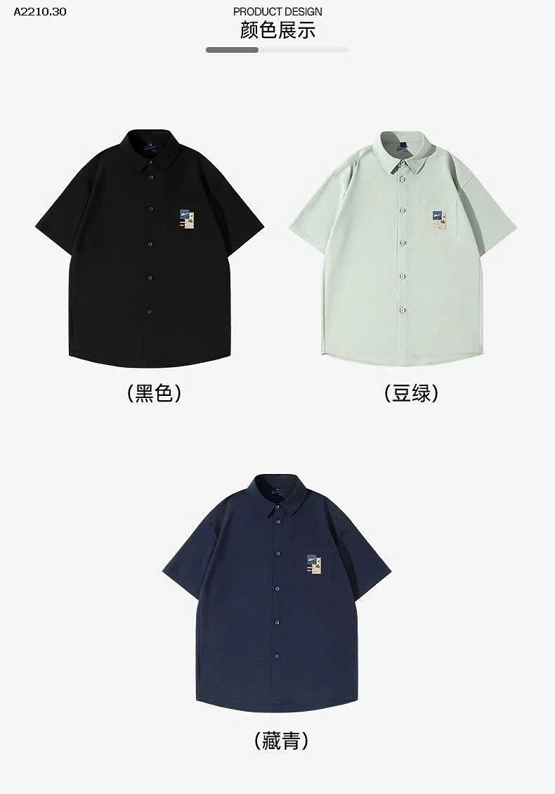 ÁO SƠ MI NAM WARRIOR - sỉ 222k