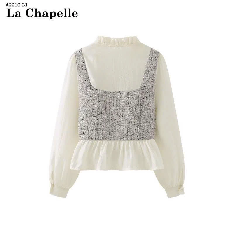 sơ mi phối pc tiểu thư  -- sỉ 332k