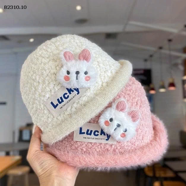 MŨ THỎ BÉ GÁI -Giá sỉ 51k