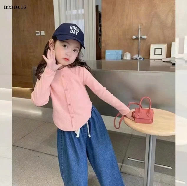 ÁO THUN DÀI TAY BG HÃNG ANNI -Giá sỉ sz  80-110  giá 58k sz  120-150   giá 69k