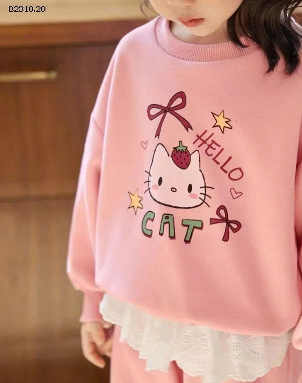 BỘ NỈ XINH BÉ GÁI-Giá sỉ 126k