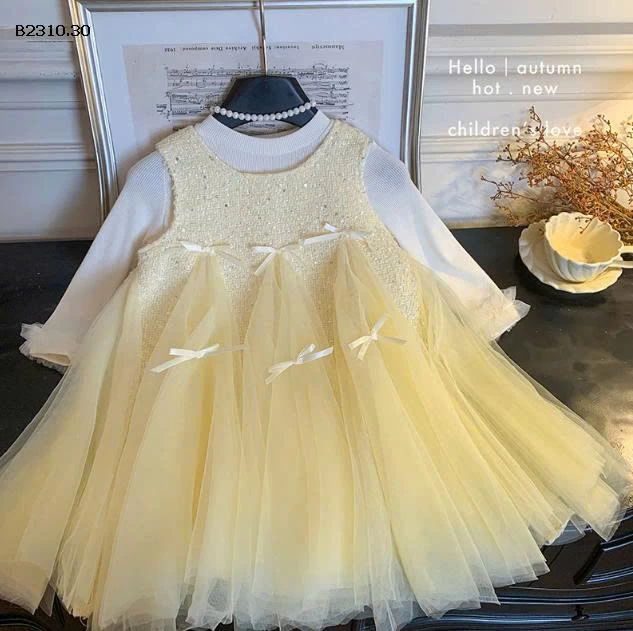 VÁY CÔNG CHÚA KÈM ÁO-Giá sỉ 305k