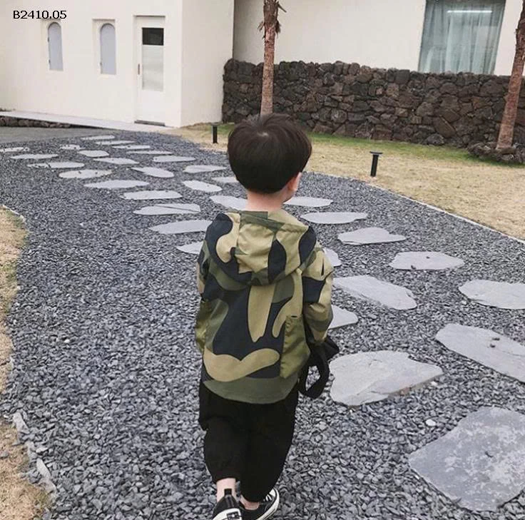 ÁO KHOÁC RẰN RI BÉ TRAI-Giá sỉ 155k