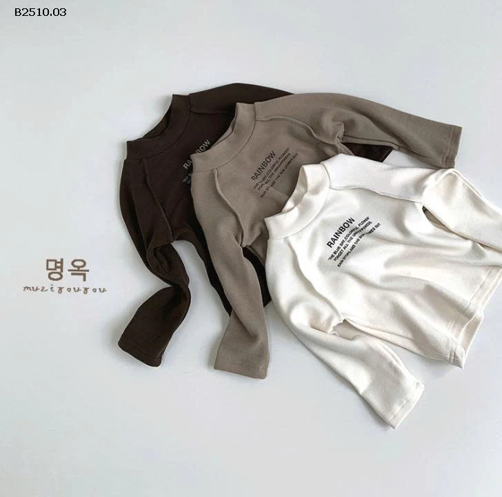 ÁO NỈ GIỮ NHIỆT RAINBOW-Giá sỉ 130k