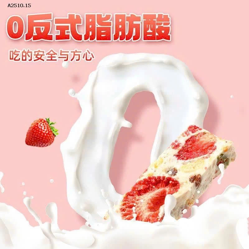 Kẹo dẻo sữa dê vị dâu tây thơm ngon- Giá sỉ 116k/set 2 hộp 