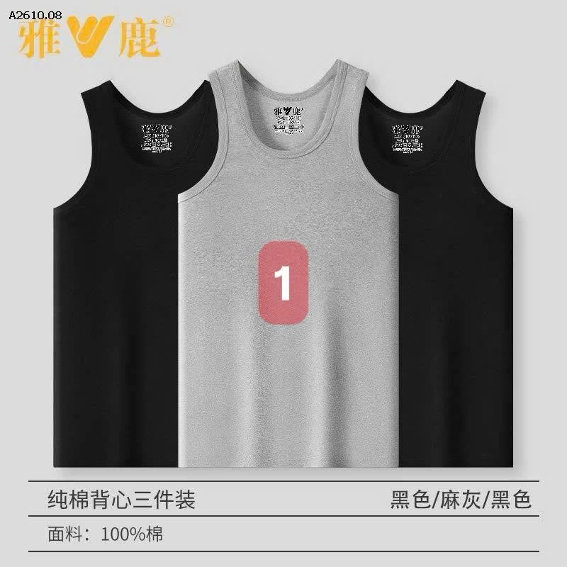 SET 3 ÁO BA LỖ NAM  - sỉ 142k/set 3c