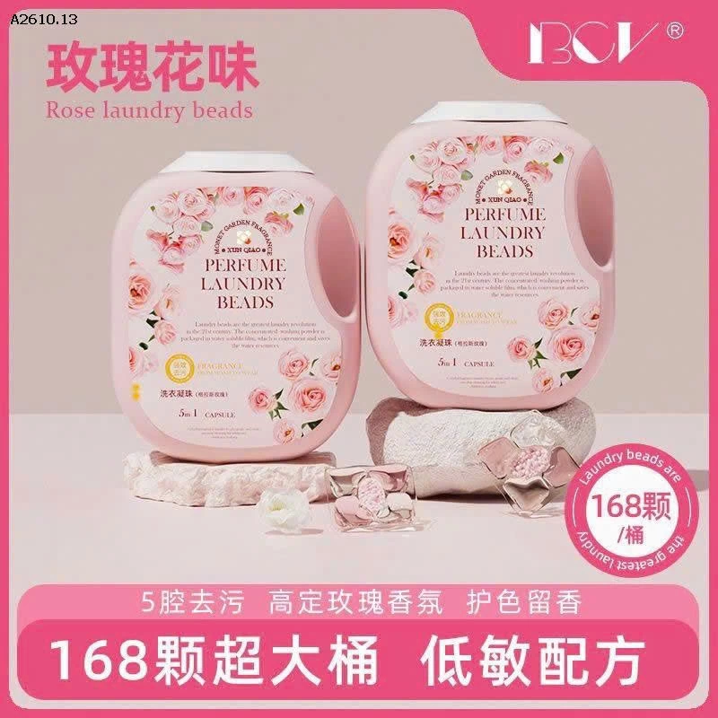 VIÊN GIẶT NƯỚC HOA HƯƠNG HOA HỒNG- Giá sỉ 125k