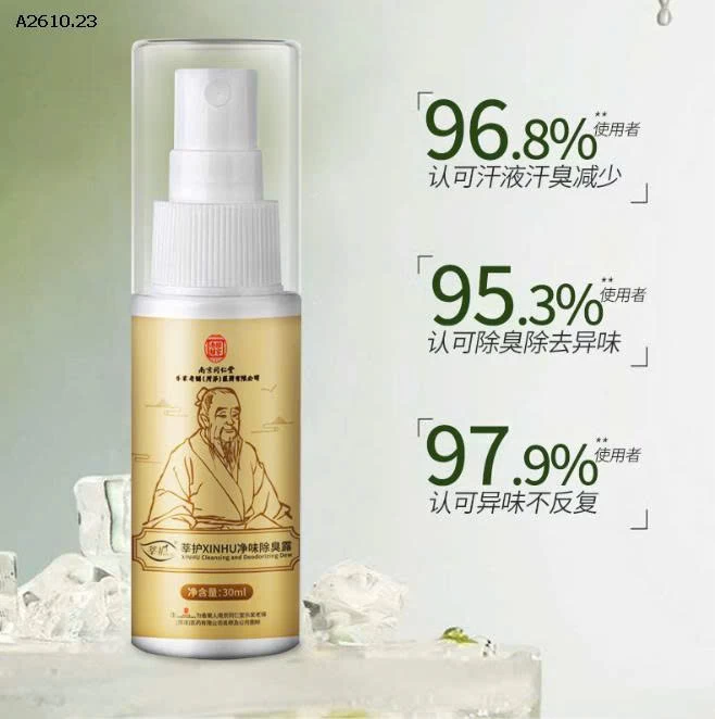 XỊT KHỬ MÙI - CHỐNG HÔI NÁCH - KHỬ THÂM NÁCH BẠCH VÂN SƠN. - sỉ 80k/set 2 lọ