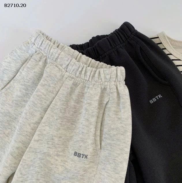 Quần dài thể thao đơn giản, màu trơn  nhà Huzhou Zhili - sỉ 160k 