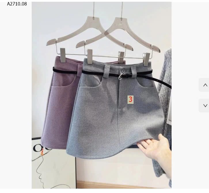 CHÂN VÁY CHỮ A CHO NỮ ANNA - sỉ 179k