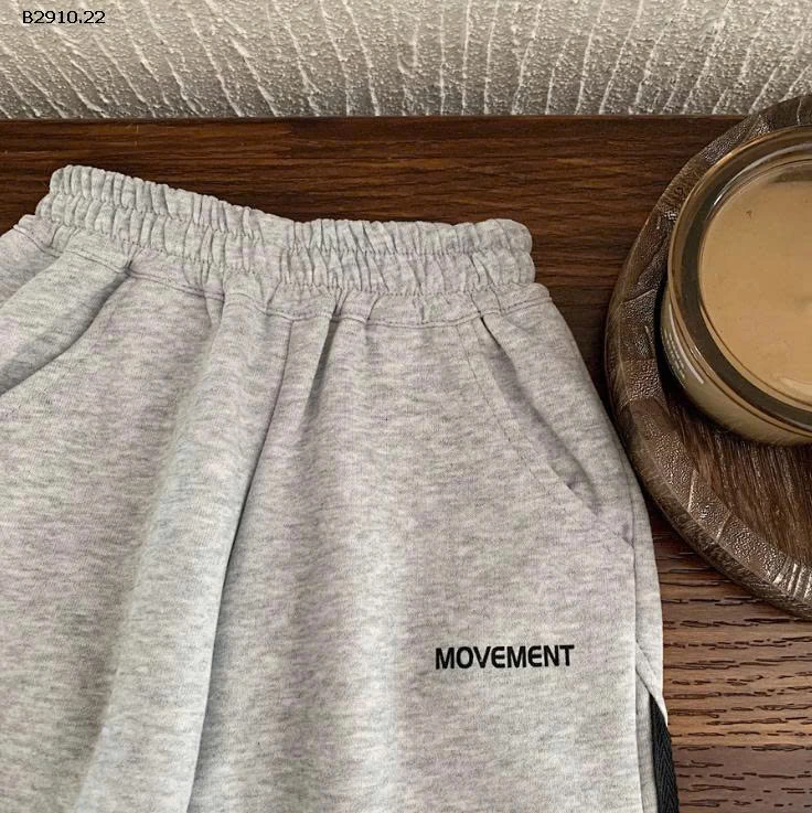 Quần nỉ thể thao đa năng cho bé - sỉ 142k