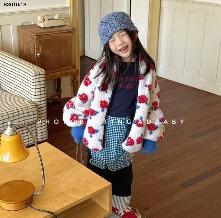 ÁO KHOÁC NỈ BÔNG ADBABY-Giá sỉ 262k