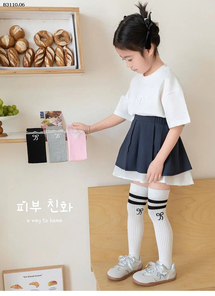 SET 4 ĐÔI TẤT ĐÙI BÉ-Giá sỉ 77k/1 set 4 đôi