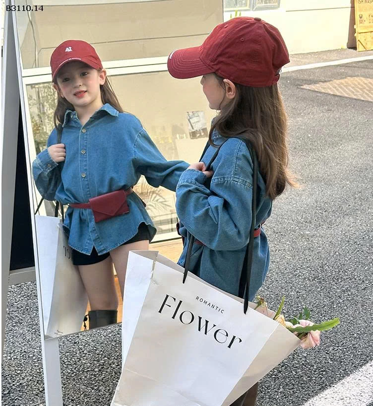 ÁO SƠ MI JEAN AMBB -Giá sỉ sz 90-150: 185k      sz 160: 199k    sz   170: 215k