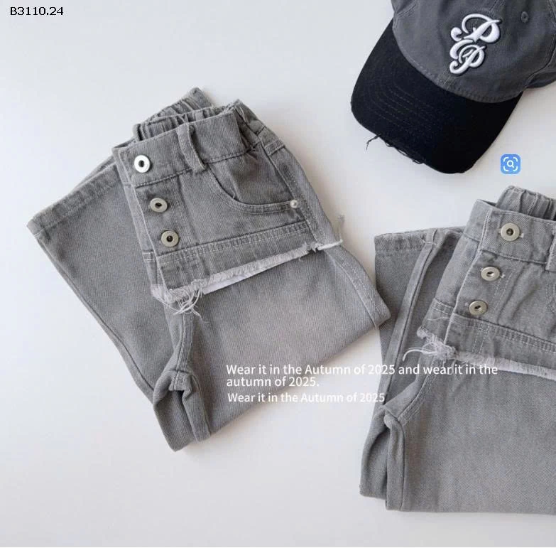 QUẦN JEAN ÔNG RỘNG CHO BG-Giá sỉ 198k