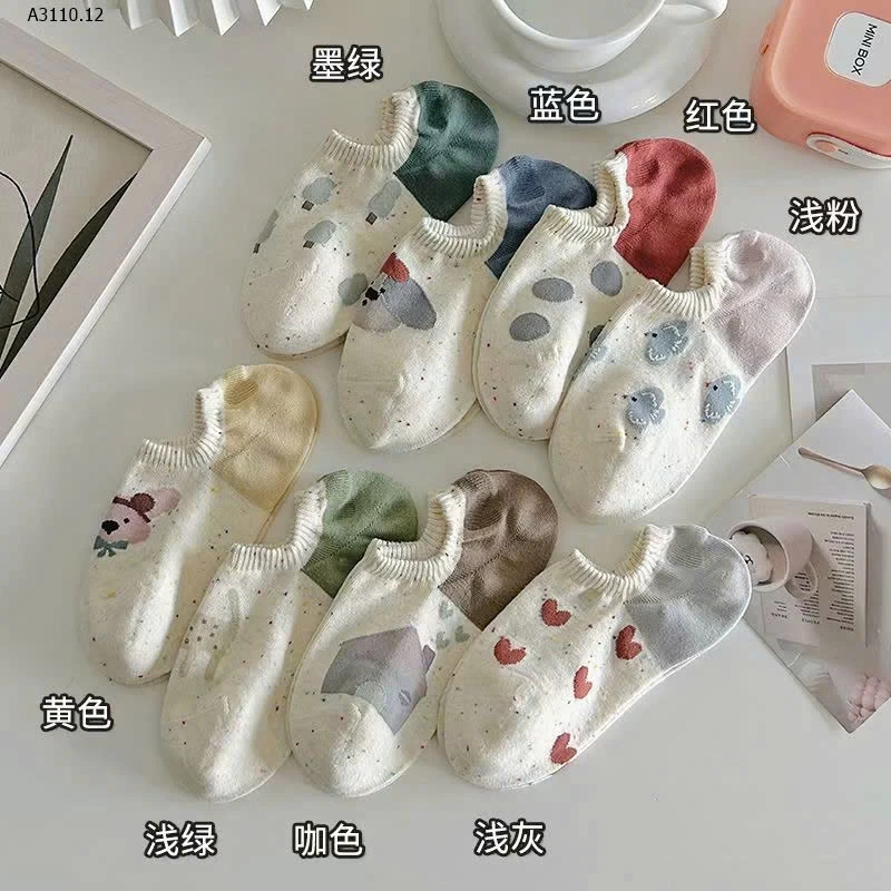 xxka / COMBO 10 ĐÔI TẤT XUẤT HÀN - sỉ 54k/set 10 đôi mix