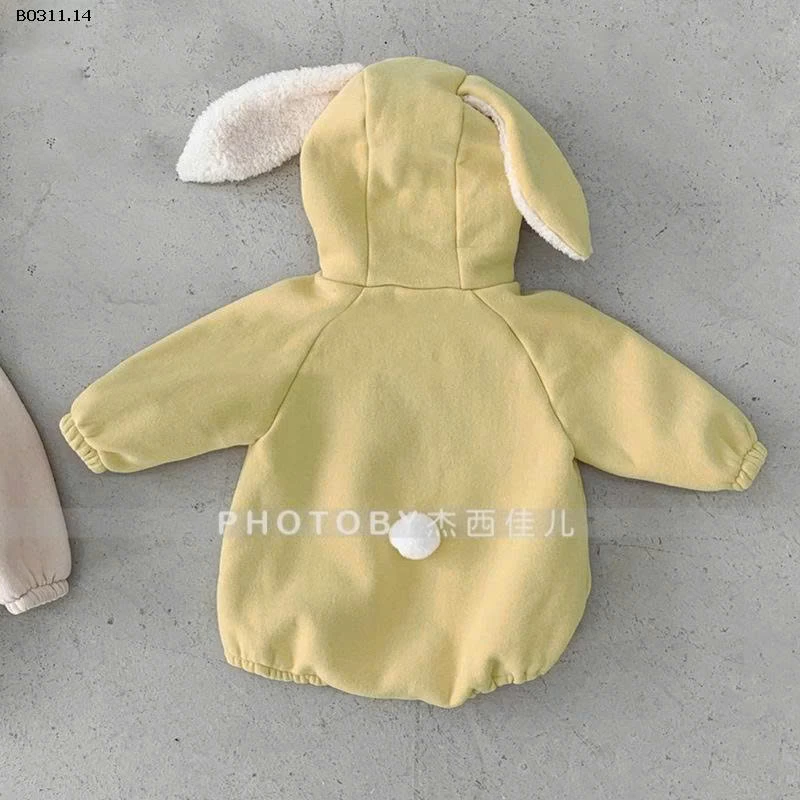 ÁO BODY NỈ TAI THỎ CHO BÉ- sỉ 158k