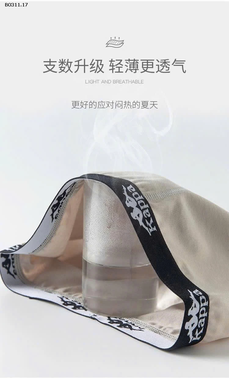 Set 3 sịp bé trai chính hãng Kappa- sỉ 105k/set 3c