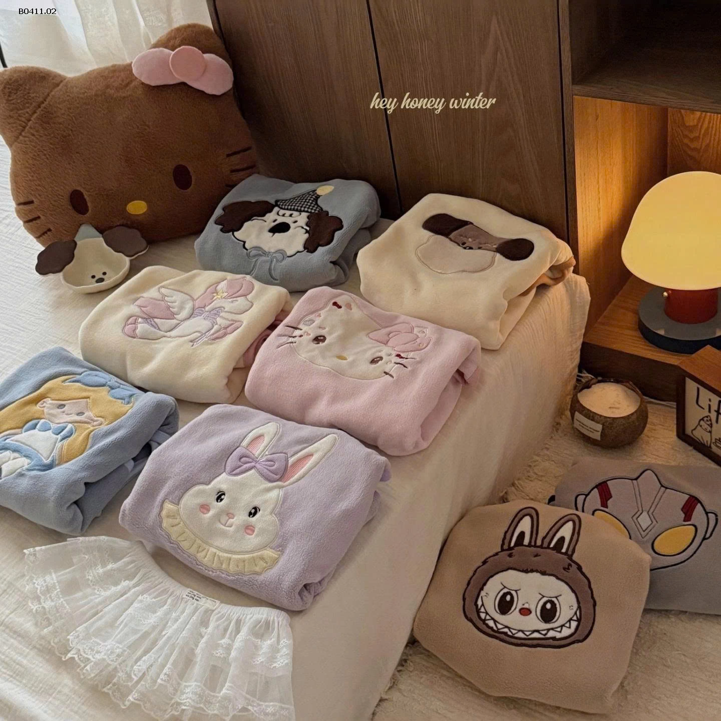 TÚI NGỦ HOẠT HÌNH HEY.HONEY CHO BÉ-Giá sỉ 175k