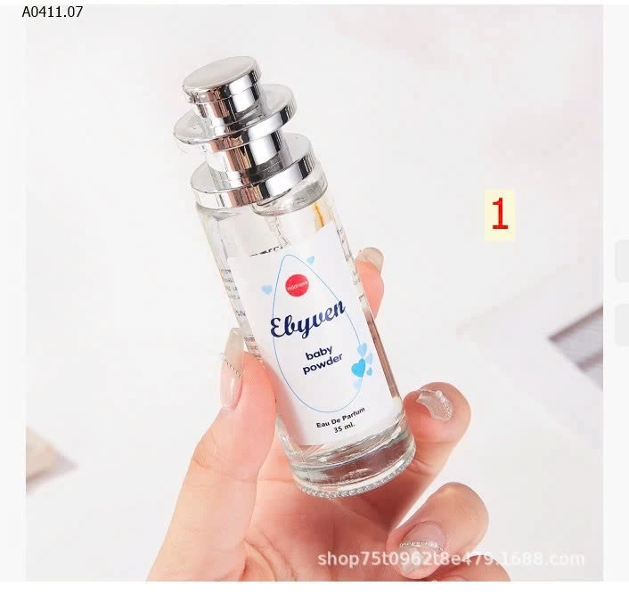 Nước hoa trẻ em Thái Lan hương thơm tươi mát- sỉ 100k/set 4 chai