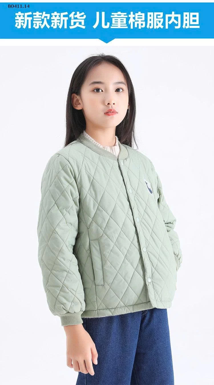 ÁO PHAO LÓT LÔNG SIÊU ẤM CHO BÉ  - sỉ 163k