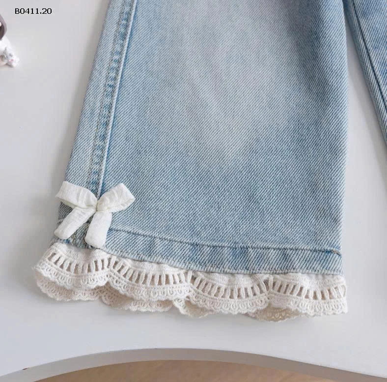 BST QUẦN JEAN BÉ GÁI-Giá sỉ 142k