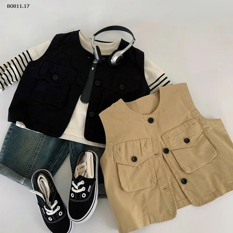 ÁO KHOÁC GILE CHO BÉ TRAI - sỉ 158k