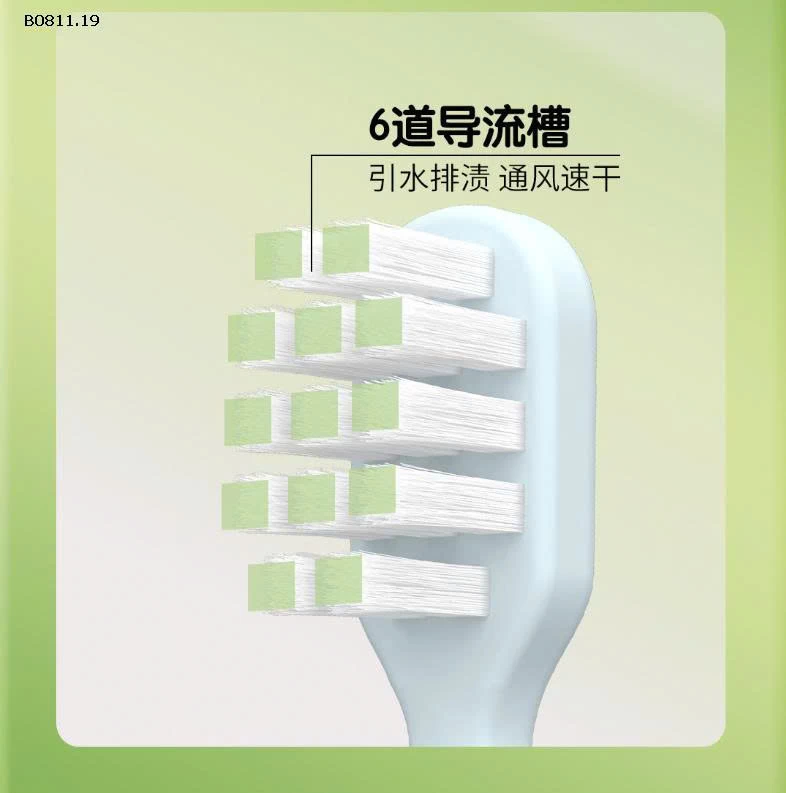 SET 6 BÀN CHẢI YÊU NGỘ NGHĨNH CHO CÁC EM BÉ TỪ 3-12 tuổi - sỉ 45k