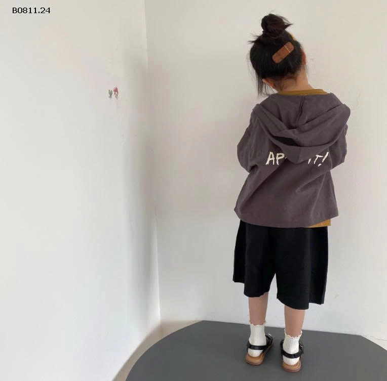 ÁO KHOÁC MỎNG CHỮ LƯNG CHO BÉ ZAI  - sỉ 179k