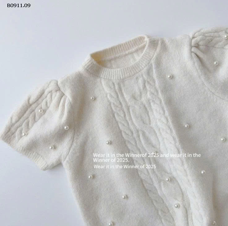 ÁO LEN TAY BỒNG ĐÍNH NGỌC - sỉ 215k