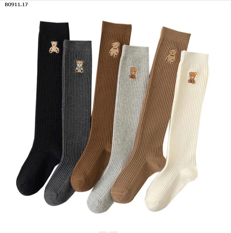 SET 3 ĐÔI TẤT DÀI BÉ GÁI- Giá sỉ 82k/3 đôi