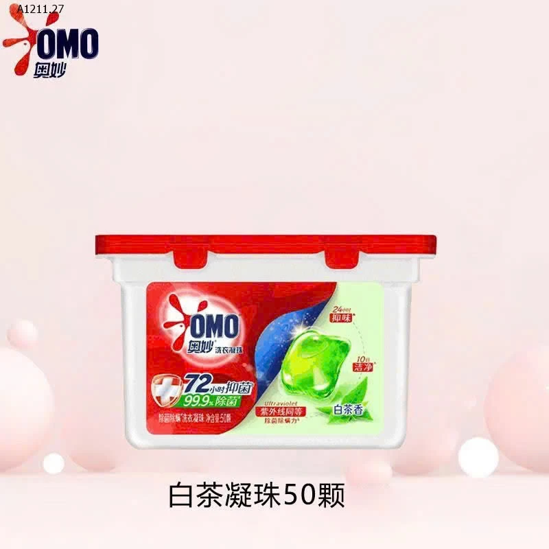 OMO viên giặt phiên bản mới 2025 - sỉ 165k/set 2 hộp