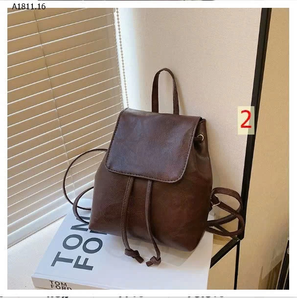 BALO DA MINI NỮ PHỐI DÂY RÚT CỰC XINH  - sỉ 80k