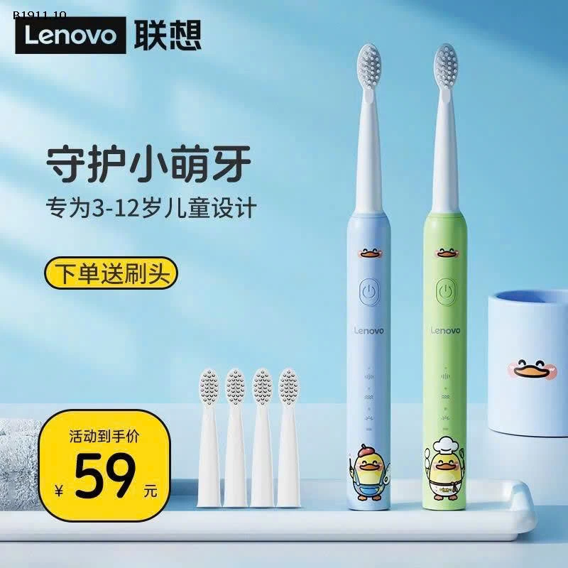 Bàn Chải Điện Thương Hiệu Lenovo Smart-Giá sỉ 200k/bộ