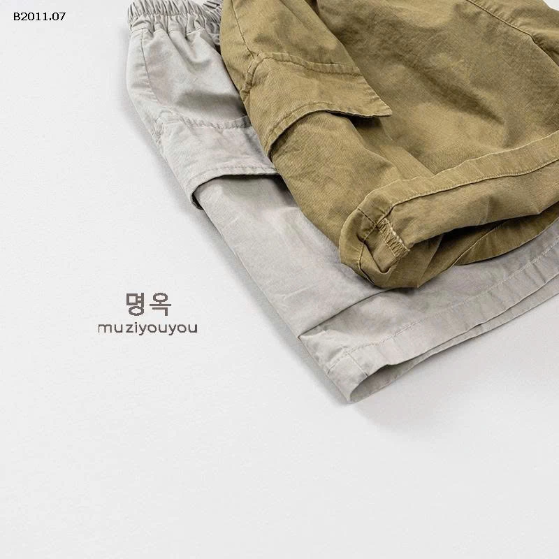 SHORT THÔ MỀM MUZIYOUYOU-Giá sỉ 160K